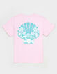 RIOT SOCIETY Beach Shell Girls Boyfriend Tee image number 1
