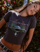 JOURNEY Womens Baby Tee image number 1