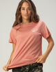 DISTANT LOCAL Cali Womens Relaxed Tee image number 2
