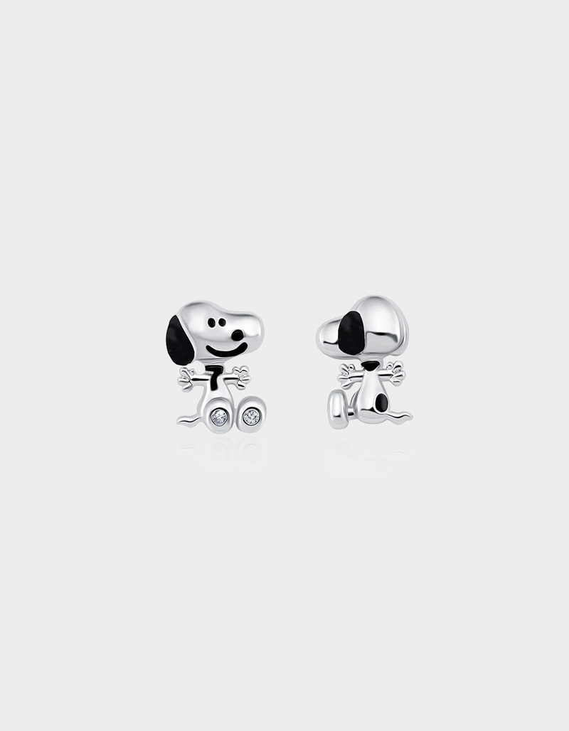 CRISLU Peanuts Snoopy Front Back Earring image number 0