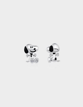 CRISLU Peanuts Snoopy Front Back Earring Primary Image
