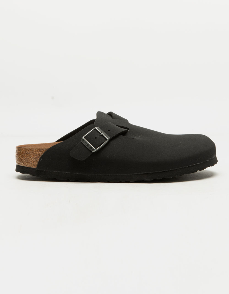 BIRKENSTOCK Womens Boston Vegan Black Clog image number 1