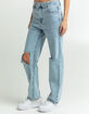 RSQ Womens Flap Destructed Jeans image number 3