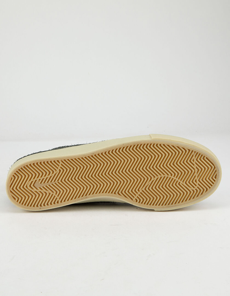 NIKE SB Zoom Janoski Mid Crafted Black & Gold Beige Shoes image number 4