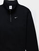 NIKE Solo Swoosh Mens Quarter Zip Sweatshirt image number 2