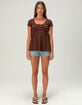 RSQ Womens Babydoll Top image number 2