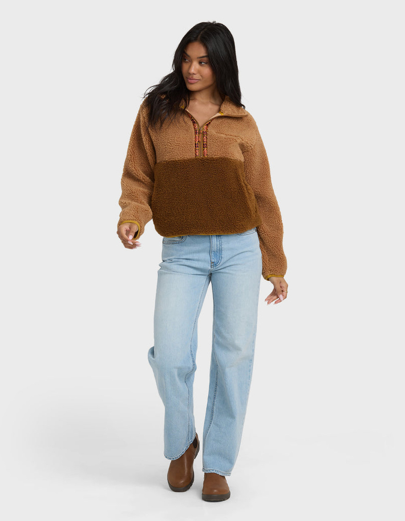 BILLABONG Horizon Womens Mock Neck Half-Zip Sweatshirt image number 3
