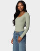 EDIKTED Makenna Scoop Neck Top image number 3