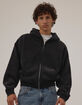 RSQ Mens Cropped Zip-Up Hoodie image number 7