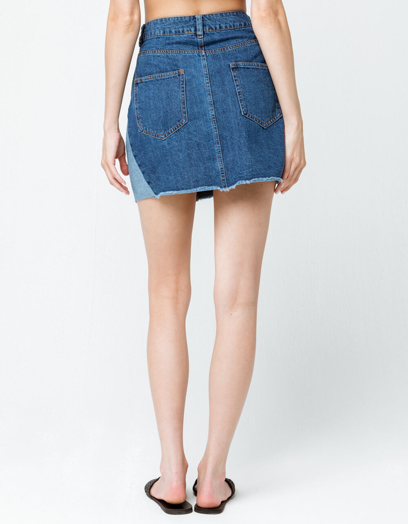 Carla Cocoon Skirt, Denim