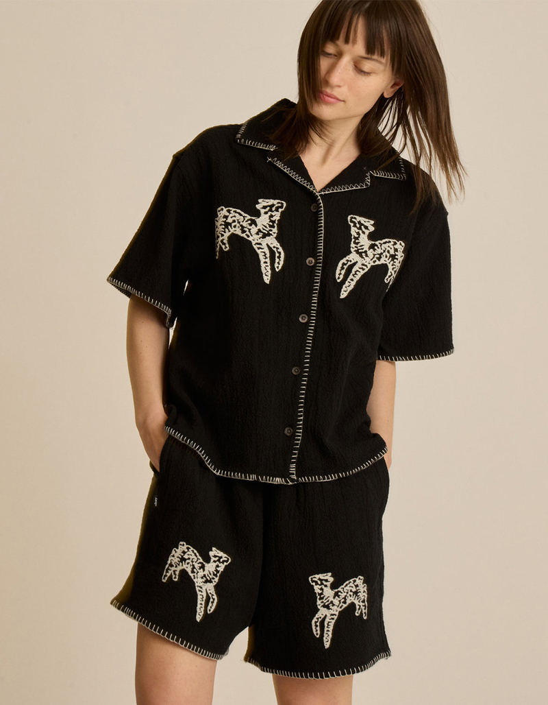 OBEY Ritual Womens Shorts image number 1