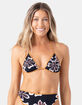 ROXY Playa Hermosa Reversible Mini Tiki Tri Womens Bikini Top image number 1