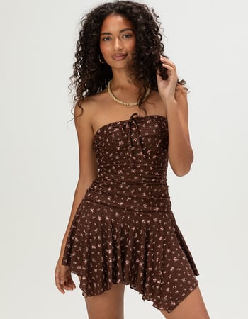RSQ Womens Floral Tube Dress Primary Image