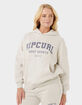 RIP CURL Varsity Sports Womens Oversized Hoodie image number 1