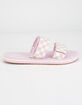 VANS Cayucas Checkerboard Lilac Womens Velcro Slide Sandals image number 3