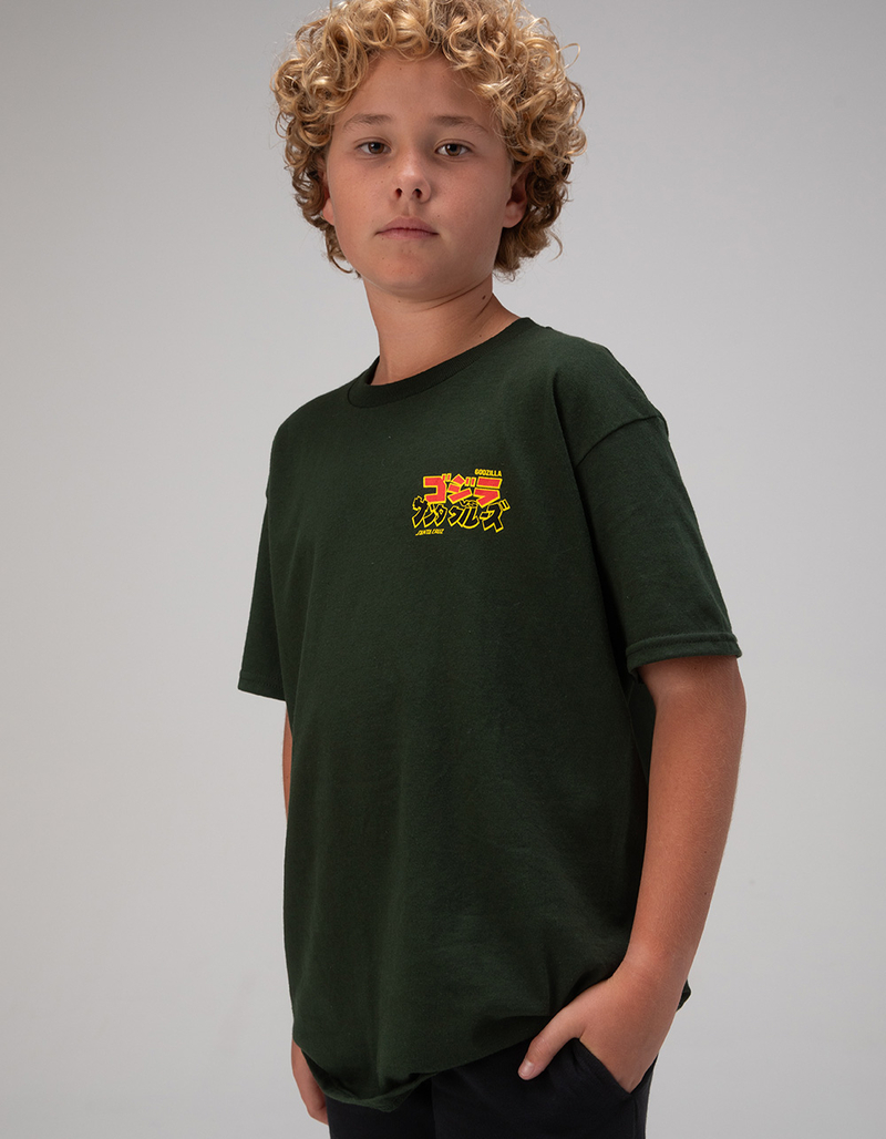 SANTA CRUZ x Godzilla Natas Mothra Boys Tee image number 5