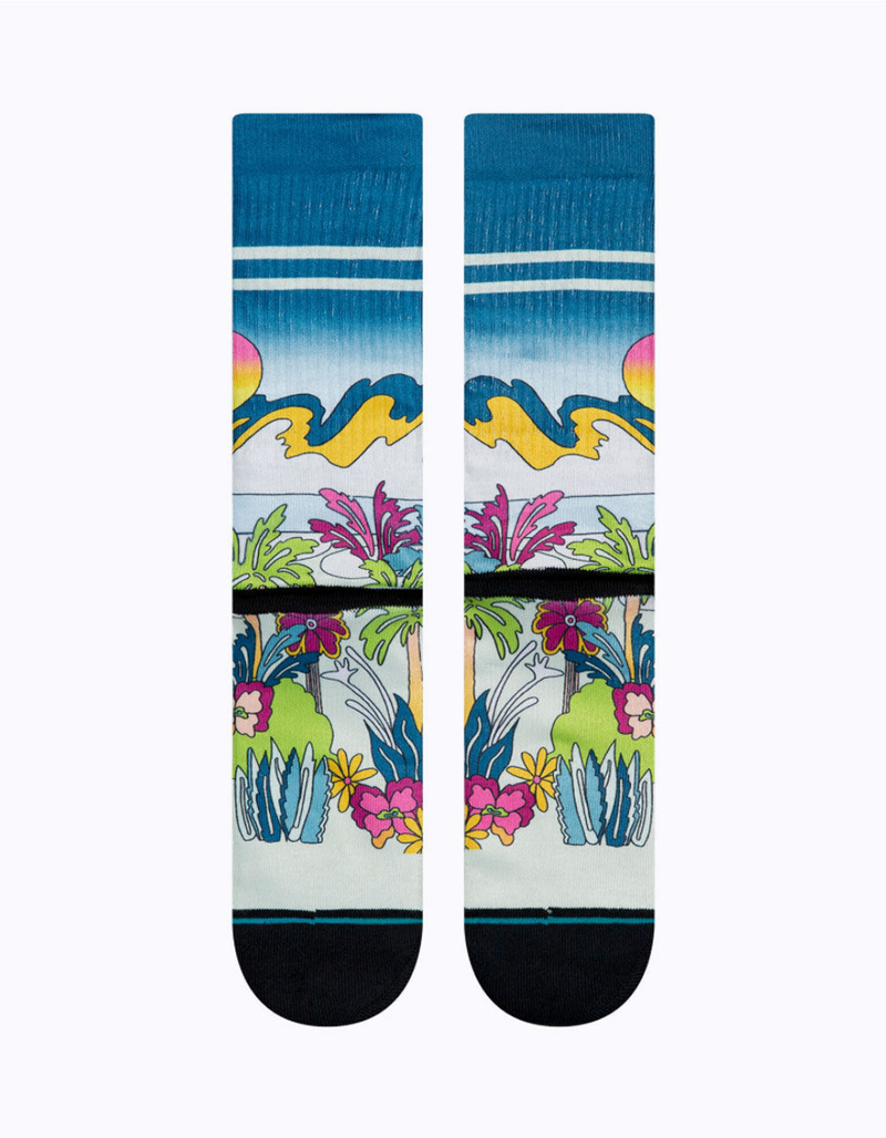 STANCE Total Paradise Mens Crew Socks image number 2