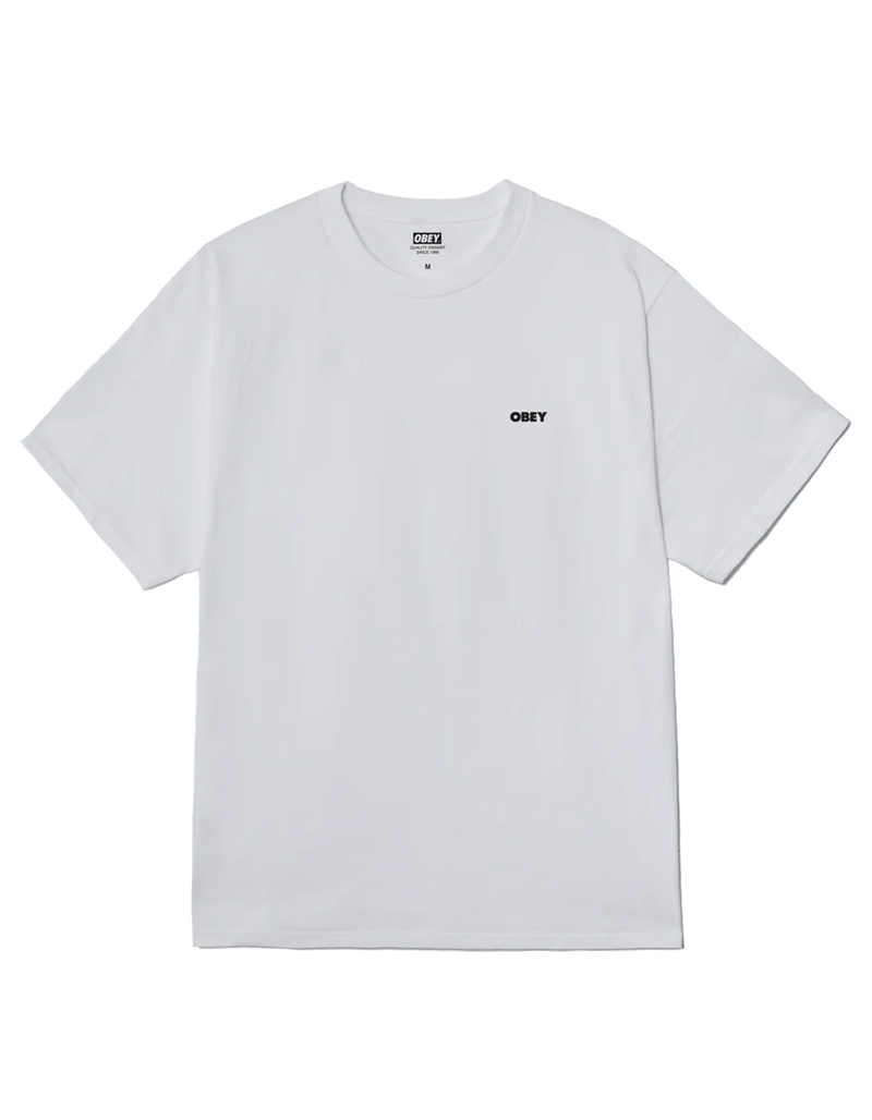 OBEY Visual Studios Flower Mens Tee image number 1