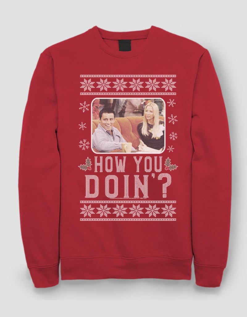 FRIENDS How You Doin' Unisex Holiday Sweatshirt image number 0
