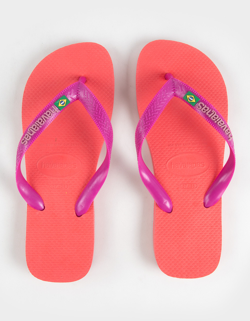 HAVAIANAS Brazil Logo Womens Flip Flops image number 0
