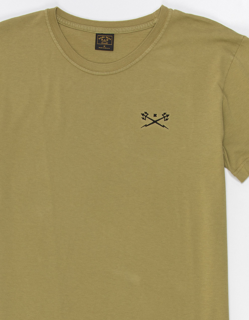 DARK SEAS Go-To-Tee Pigment Dye Mens Tee image number 1