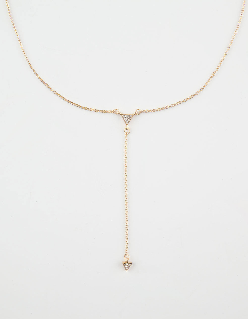 FULL TILT 3 Pack Layered Triangle Chokers image number 2