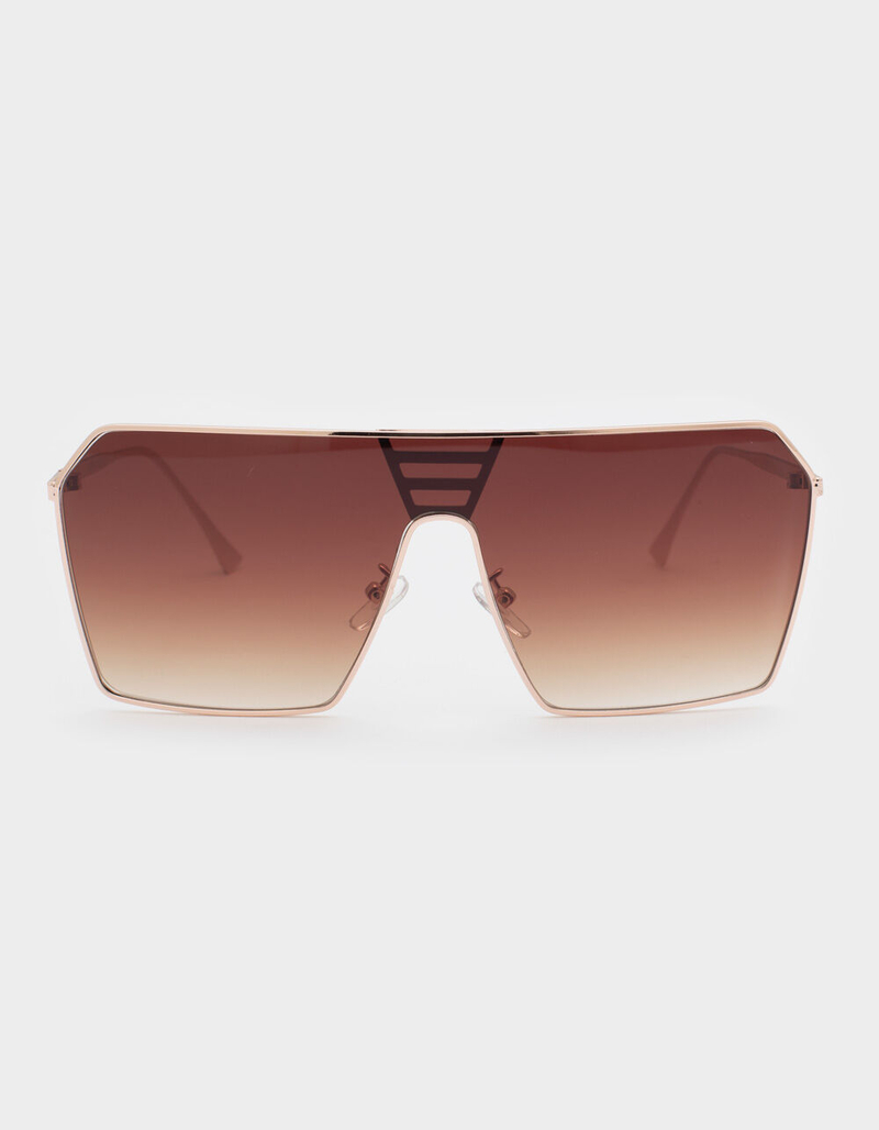 Metal Lopez Shield Sunglasses image number 1