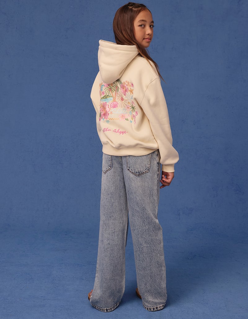 RSQ High Rise Wide Leg Girls Jeans image number 6