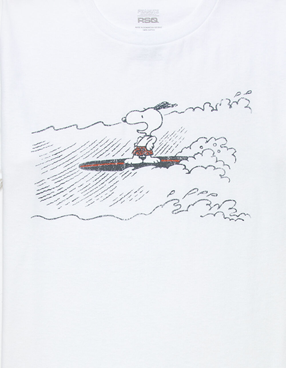 RSQ x Peanuts Snoopy Surf Boys Tee - WHITE | Tillys