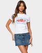 EDIKTED Fresh Strawberries Graphic Tee image number 1
