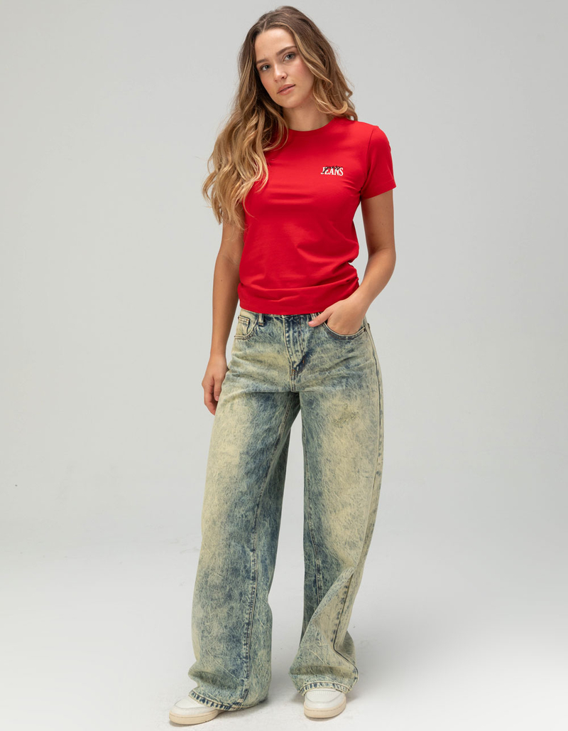 GUESS JEANS Print Womens Slim Fit Tee image number 1