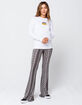 SKY AND SPARROW Medallion Womens Flare Pants image number 1