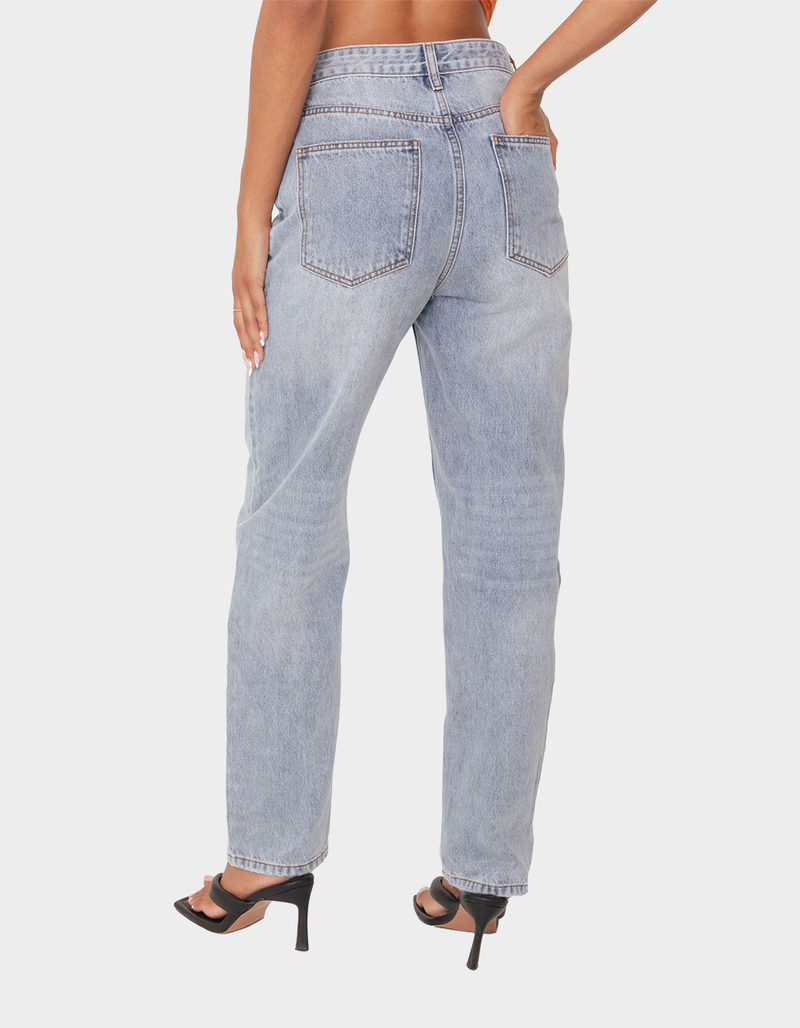 EDIKTED Boyfriend Jeans image number 3