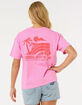 RIP CURL Ocean Tech Womens Relaxed Tee image number 7