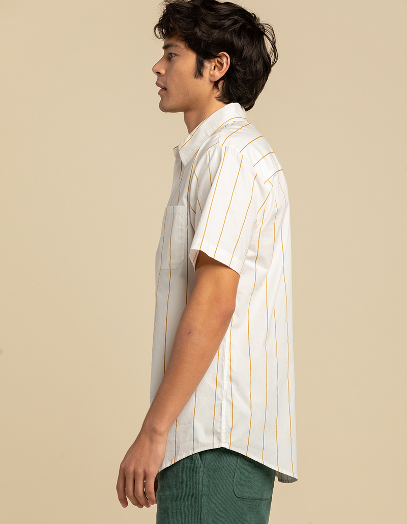 RSQ Mens Striped Button Up Shirt image number 2