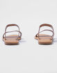 BAMBOO Double Strap Womens Sandals image number 4