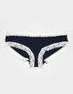 FULL TILT Rib Lace Trim Cheeky Panties image number 1