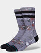 STANCE Shredding Santa Mens Crew Socks image number 1