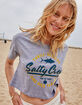 SALTY CREW Script Womens Crop Tee image number 1