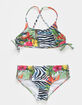CORAL & REEF Tie Side Girls Bralette Bikini image number 1