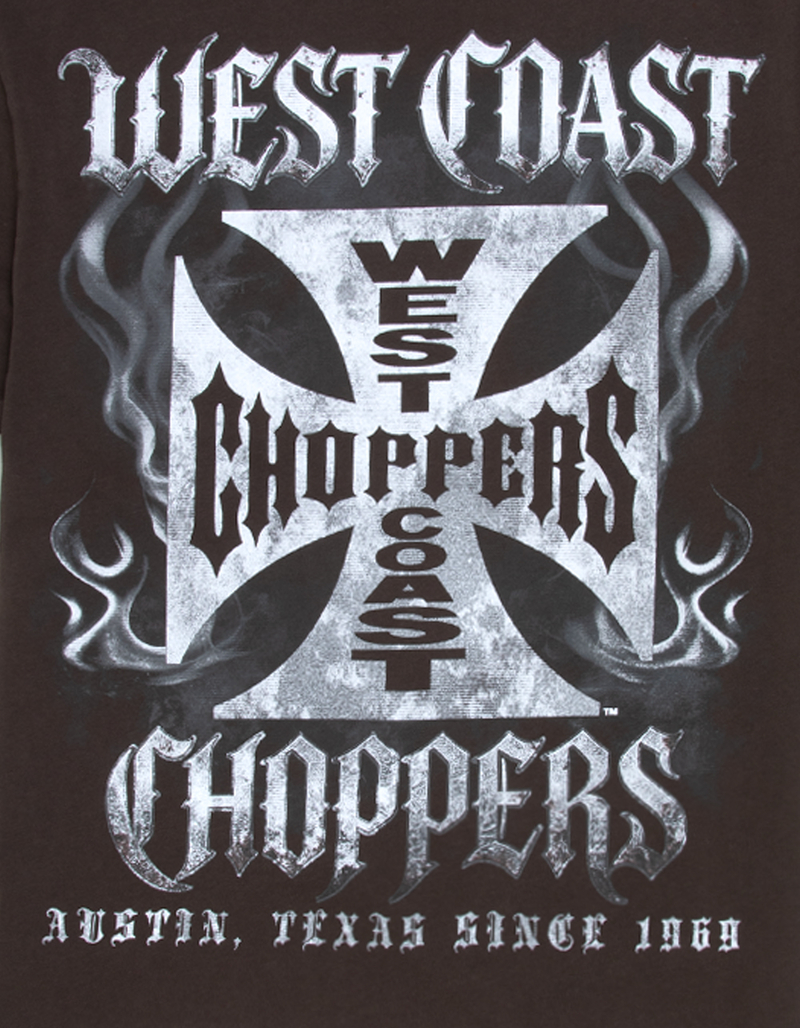 WEST COAST CHOPPERS Austin Texas Mens Boxy Tee image number 3