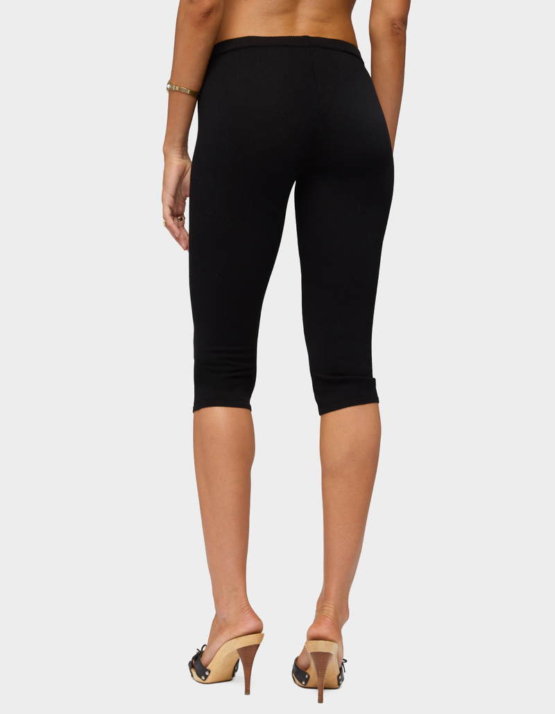 EDIKTED Vanessa Knit Capri Pants image number 2