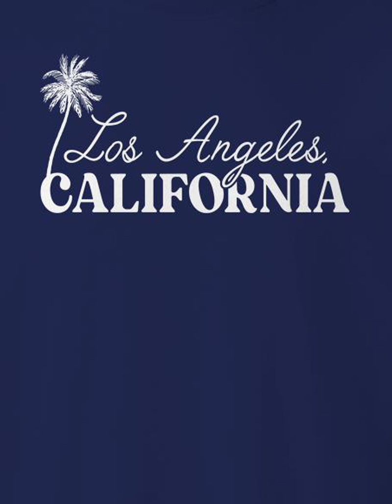 CALIFORNIA Los Angeles Palm Unisex Crewneck Sweatshirt NAVY Tillys
