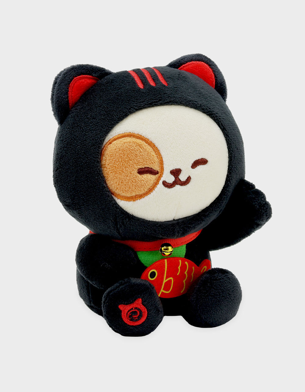 ANIROLLZ Lucky Cat Plush Toy - BLACK - ONE SIZE | Tillys