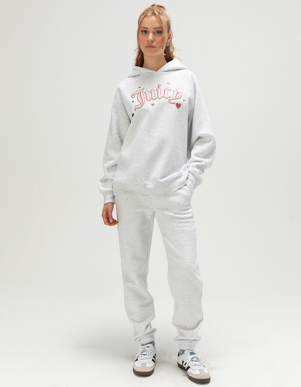 juicy Juicy Couture Scottie Dog Black Cotton Velour Zip Hoodie | Arden Fair