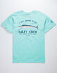 SALTY CREW Wahoo Mount Mint Mens T-Shirt image number 1