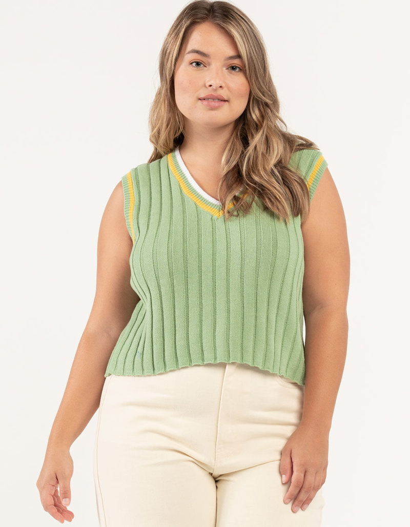 RSQ Preppy Womens Sweater Vest image number 4