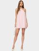 EDIKTED Emeline Backless Halter Mini Dress image number 5
