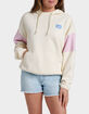 QUIKSILVER Wave Check French Terry Womens Hoodie image number 1
