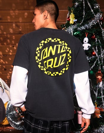 SANTA CRUZ Malba Crash Dot Mens Tee Primary Image